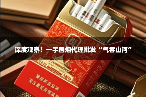 深度观察！一手国烟代理批发“气吞山河”
